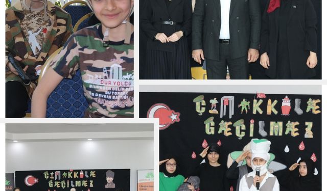 Özel Yediçınar Okulları’nda 18 Mart Çanakkale Zaferi Coşkuyla Kutlandı