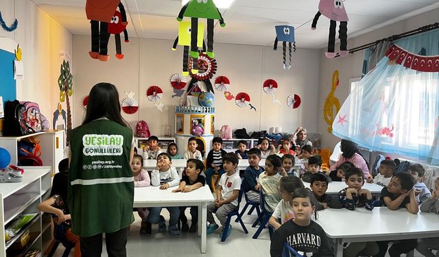 Yeşilay’dan Miniklere Sağlıklı Yaşam Desteği