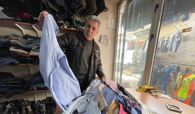 Elazığ’da Ölen Kişilerin Kıyafetlerinin Satıldığı Mağazada Sezon Hazırlığı