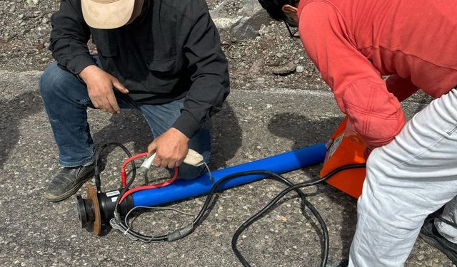 Alacakaya Halkalı Köyü TOKİ Konutları İçmesuyu ve GES Yapım İşinde Çalışmalar Yüzde 50 Seviyesine Ulaştı