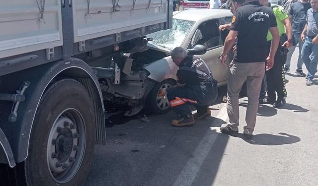 Elazığ’da Trafik Kazası: 1 Yaralı