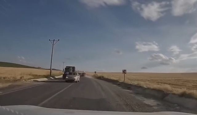 Hatalı Sollama Yapan Sürücü Yürekleri Ağza Getirdi
