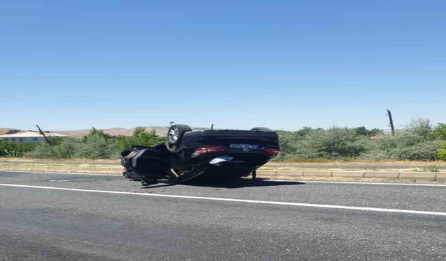 Elazığ’da trafik kazası: 3 yaralı