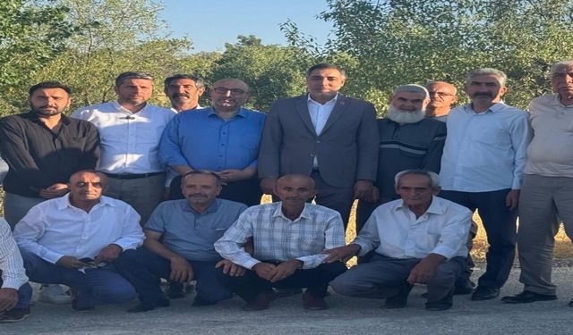Gümüşbağlar ve Çevre Köylerde AK Parti Saha Mesaisi