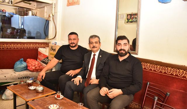 Milletvekili Erol Keleş, Akpınar’da Vatandaş ve Esnafla Bir Araya Geldi