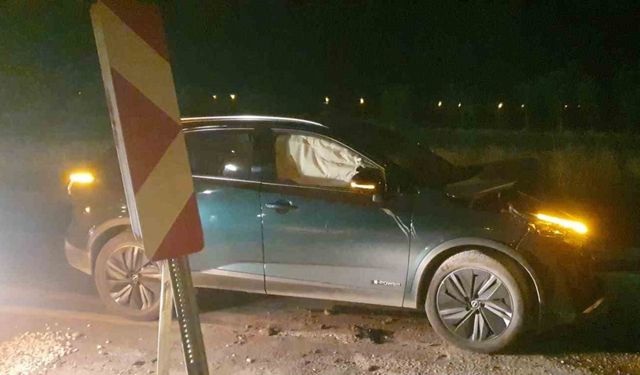 Elazığ’da trafik kazası: 2 yaralı