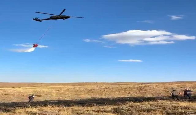 Elazığ’daki Kırsal Alan Yangını Söndürüldü