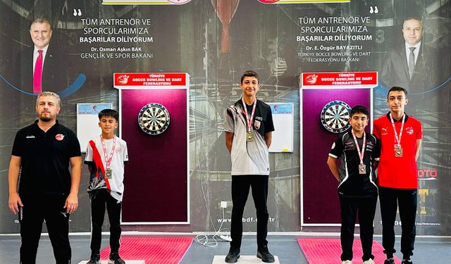 Elazığ Dartta Türkiye Zirvesinde