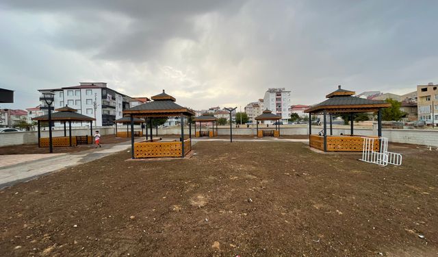 Kovancılar Belediyesi’nden Bahçelievler Mahallesi’ne Yeni Sosyal Yaşam Alanı