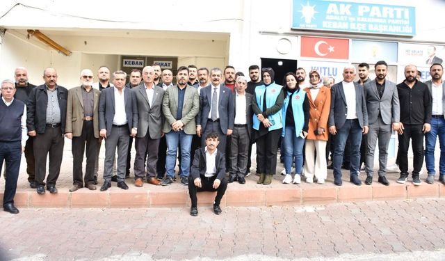 Milletvekili Keleş’ten Keban’da Yoğun Temas Trafiği