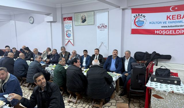 İstanbul’daki Elazığlılar Keban Derneği Etkinliğinde Buluştu