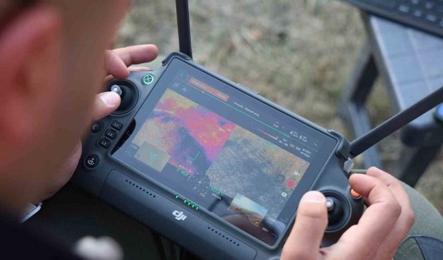 Kaybolan otizmli çocuk, termal dronlarla aranıyor