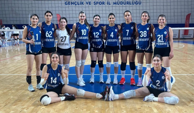 Elazığ Belediyespor Kadın Voleybol Takımı Seriyi Sürdürdü