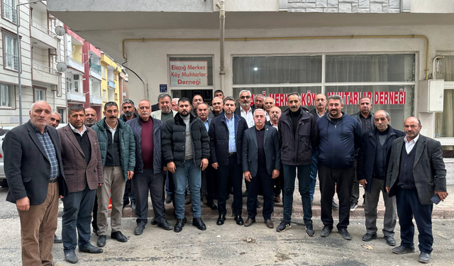 Nazırlı, Muhtarların Sorunlarını ve Taleplerini Değerlendirdi