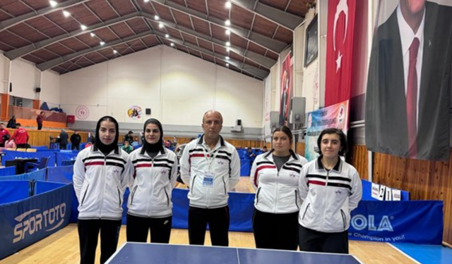 Elazığ Belediyespor Kadın Masa Tenisi Takımı Antalya’da Sahaya Çıkıyor