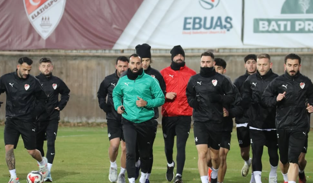 Seza Çimento Elazığspor Bucaspor 1928 Maçı Öncesi Son Hazırlıklarını Yapıyor
