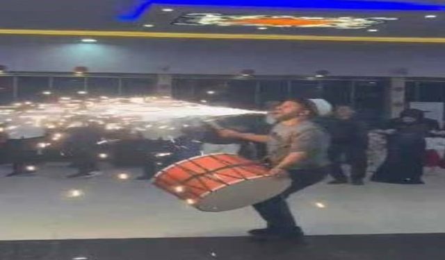 Elazığ’da Davulcu, Figürleri İle Düğünlere Renk Katıyor