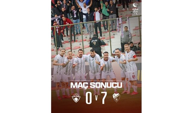 Elazığspor Beykoz’da Fırtına Gibi: 7-0