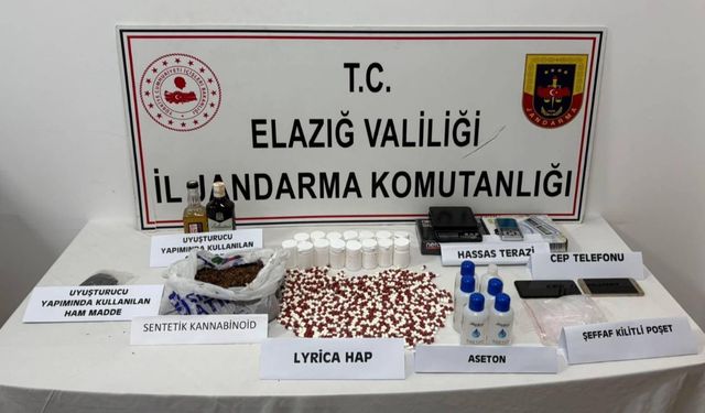 Elazığ’da Jandarmadan Zehir Tacirlerine Darbe