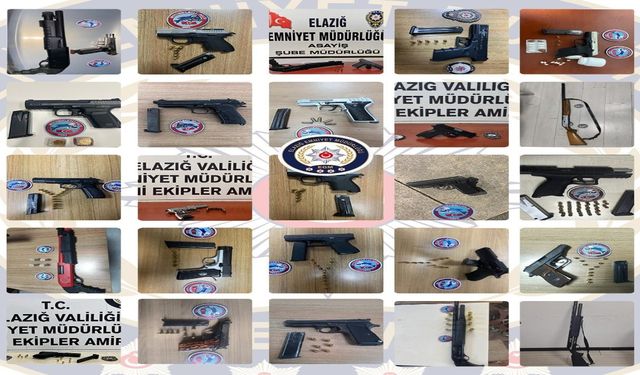 Elazığ’da Aranan 89 Şahıs Yakalandı