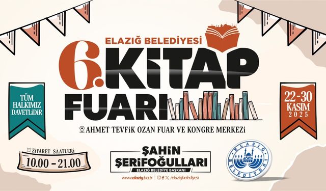 6. Kitap Fuarı, 22 Kasım’da Kapılarını Açıyor