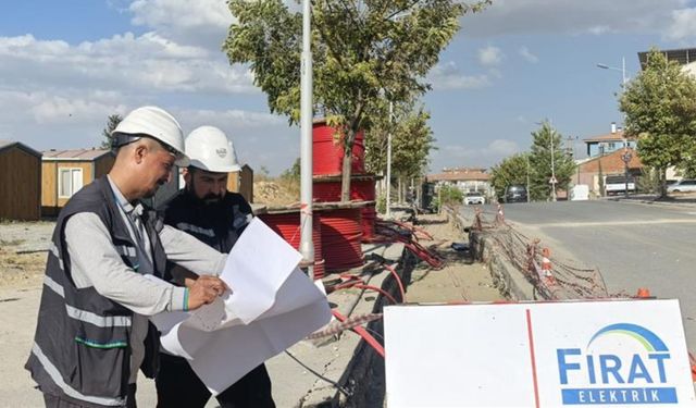 Fırat EDAŞ, Battalgazi’de Enerji Altyapısını Yenileme Çalışmalarına Başladı