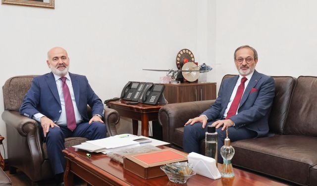 Rektör Çelik’ten Bakan Yardımcısı Sağlam’a Ziyaret