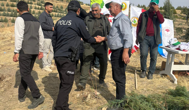 Palu’da Şehit Sefer Alan’ın Anısına Hatıra Ormanı Oluşturuldu