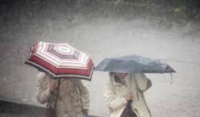 Elazığ İçin Sağanak ve Fırtına Uyarısı