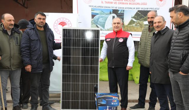 Elazığ’da Yaylalarda Üreticilerin Yaşam Koşulları Güçlendiriliyor