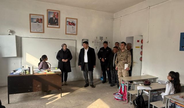 Kaymakam Seyman’dan Mahmutlu Köyüne Ziyaret