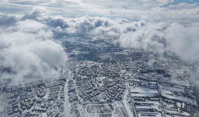 Elazığ'dan İzlanda ve Norveç'i Hatırlatan Kış Manzaraları
