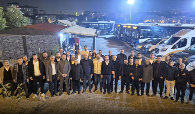 Hizmet-İş Sendikası, Şoförler Günü’nde Ulaşım Personeliyle Buluştu