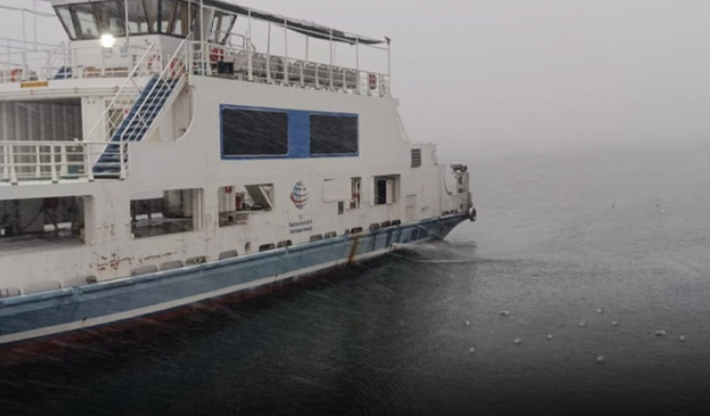 Kar ve Sis Feribot Ulaşımını Etkiledi