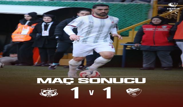 Erzincanspor ile Elazığspor Puanları Paylaştı: 1-1
