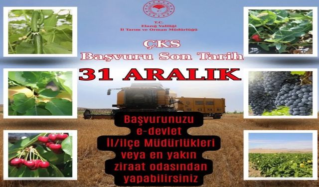 Çiftçilere ÇKS Uyarısı: Başvurularda Son Tarih Yaklaşıyor