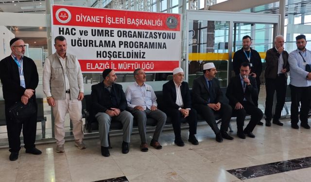 Elazığ’dan Umre Yolculuğu Başladı
