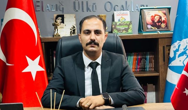Elazığ Ülkü Ocakları İl Başkanı Dalgakıran’dan Yeni Yıl Mesajı