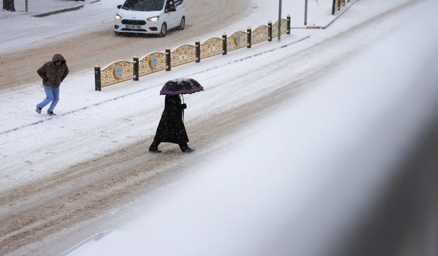 Yılın Son Gününde Elazığ Beyaza Büründü
