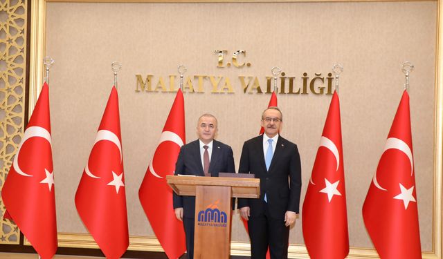 Vali Hatipoğlu’ndan Malatya Valiliği’ne Nezaket Ziyareti
