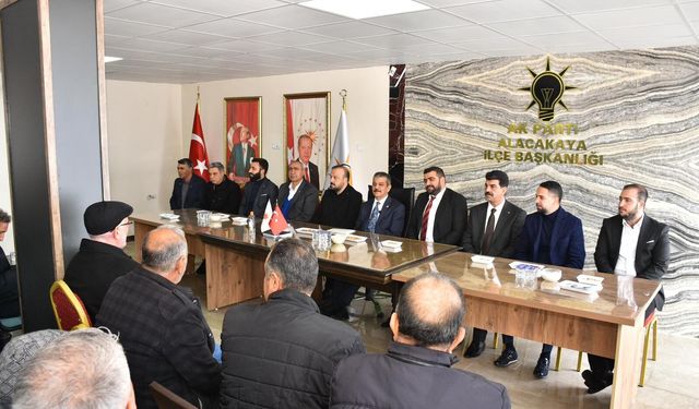 Milletvekili Keleş Alacakaya’da Yatırımları İnceledi, Esnaf ve Teşkilatla Buluştu