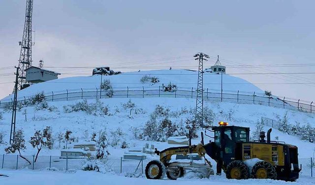 Elazığ'da 546 köy yolunun 536'sı kapalı