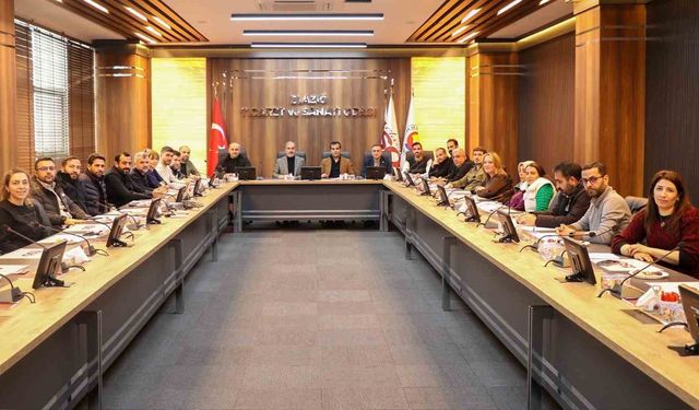 Jeoloji Ve Jeofizik Sektörü Elazığ TSO'da Buluştu