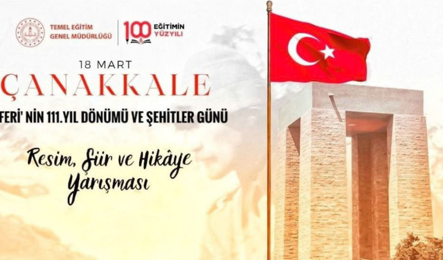 Çanakkale Zaferi’nin 111. Yılına Özel Ortaokullar Arası Yarışma