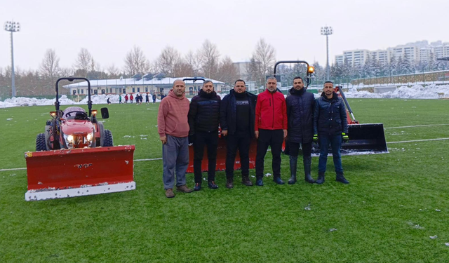 Elazığ’da Amatör Sahalar Müsabakalara Hazır