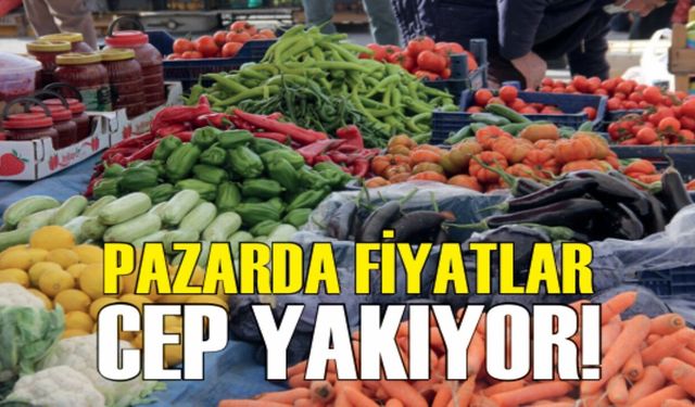 Pazarda Fiyatlar Cep Yakıyor