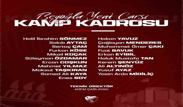 Elazığspor 21 Futbolcuyla İstanbul'a Gidiyor