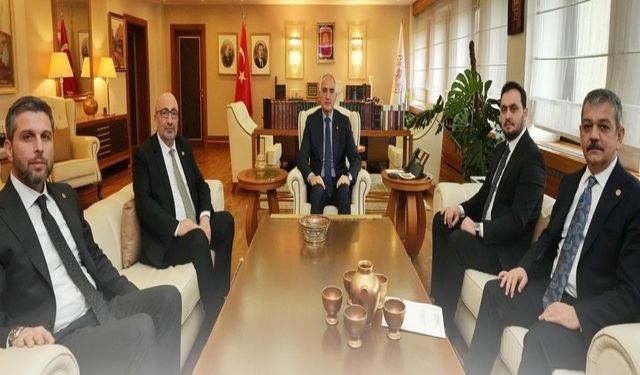 AK Parti Elazığ Heyetinden Kültür ve Turizm Bakanlığı’na Proje Odaklı Ziyaret