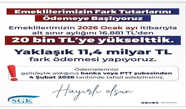 Emeklilere Ek Ödeme Tarihi Netleşti