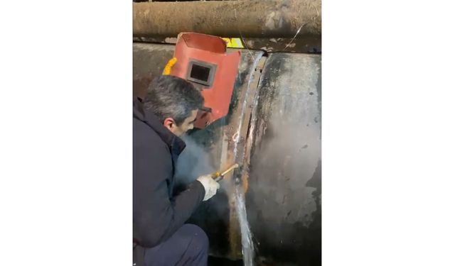 Ana İsale Hattındaki Patlama Giderildi, Sular Yeniden Açıldı